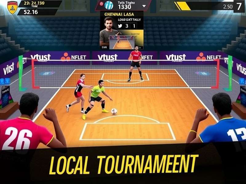 Chennai Volley Dominators Gameplay Screenshot